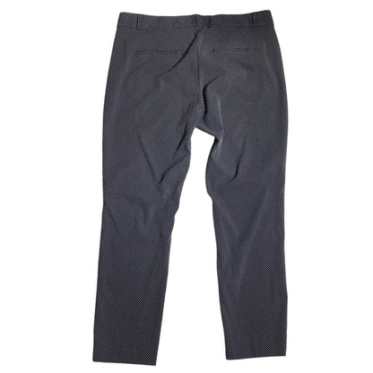 Banana Republic Polka Dot Sloan Pants Women Size 4 — Slim Fit, Workwear, Stretch