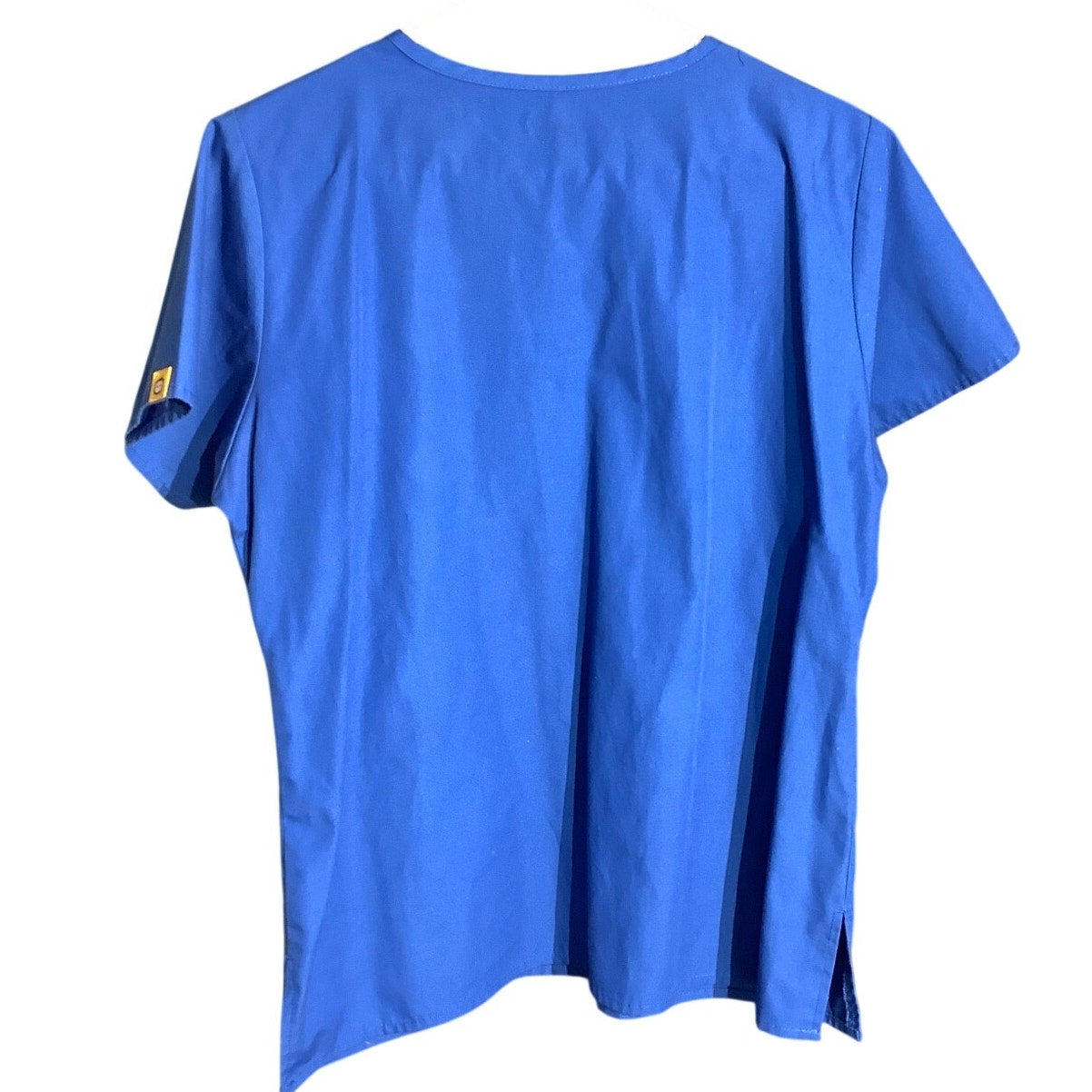 WonderWink Bright Blue Scrub Top Women’s M — Medical, Nursing, Workwear
