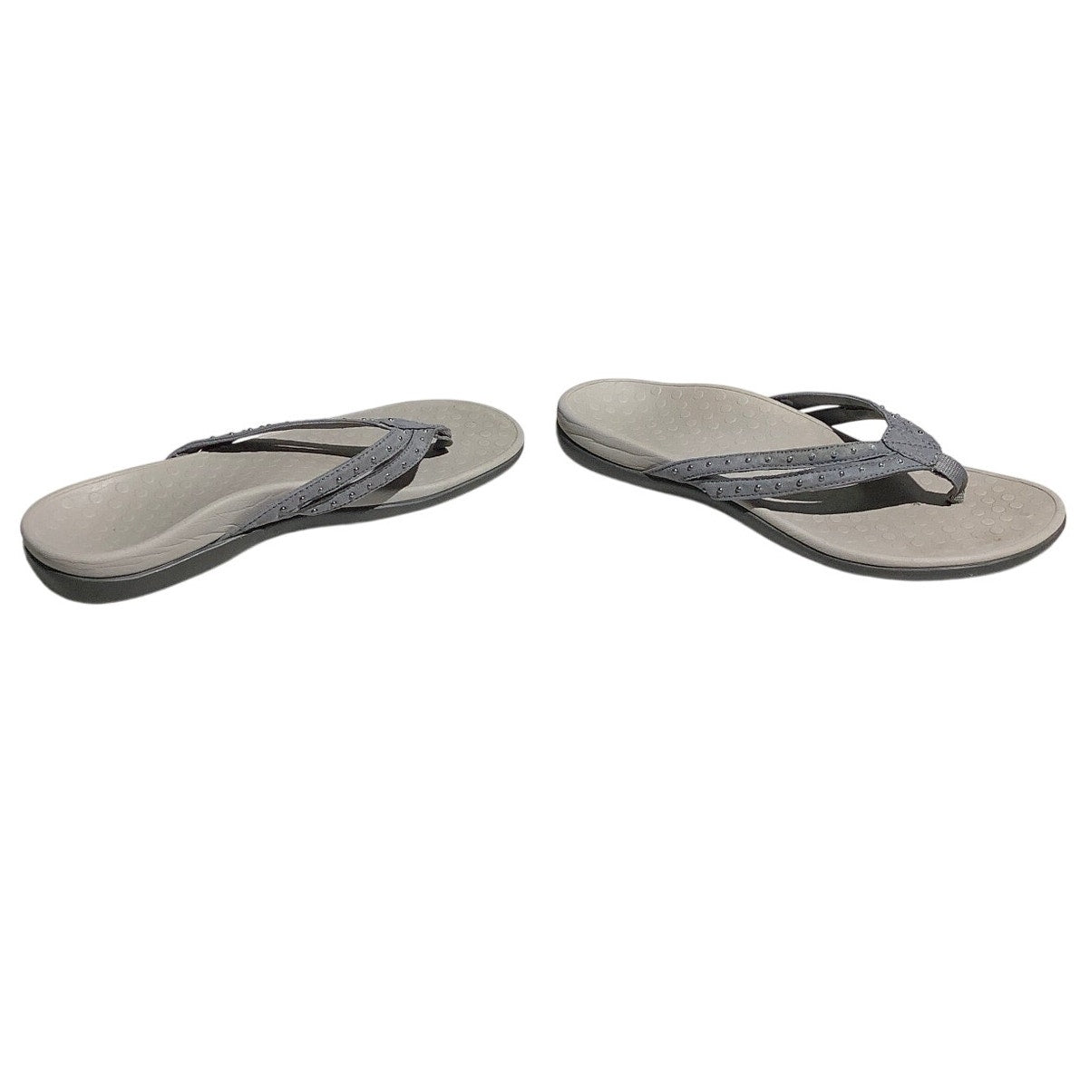 Vionic Tasha Studded Flip Flops Women’s Size 9 — Comfort, Casual, Supportive