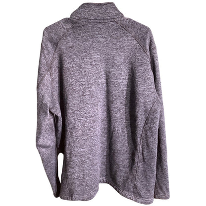 Eddie Bauer Men’s Size XL Blue 1/4 Zip Fleece – Casual, Outdoor, Warm