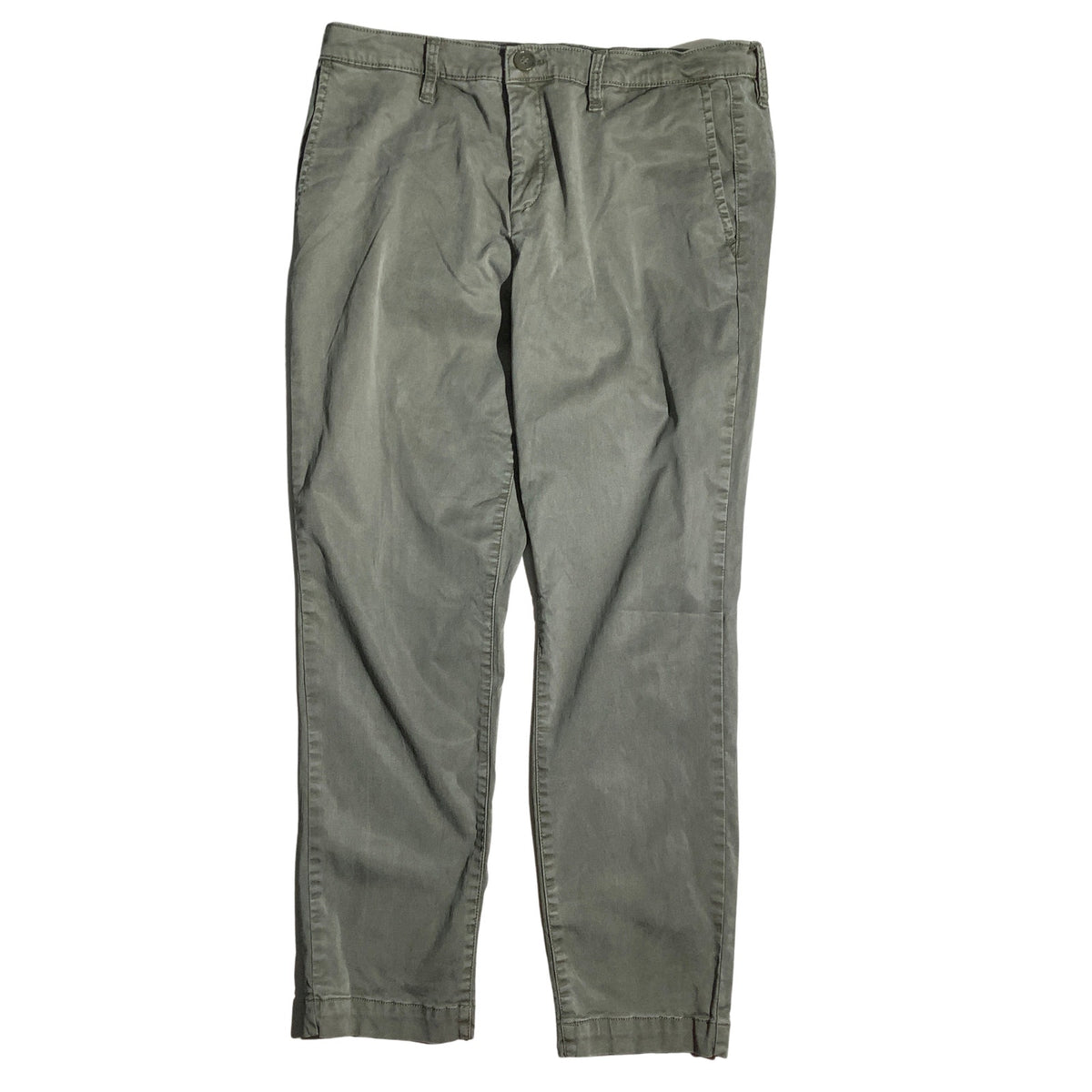 Nautica Women’s Size 8/29 Green Tencel Ankle Trousers — Chino, Casual, Classic