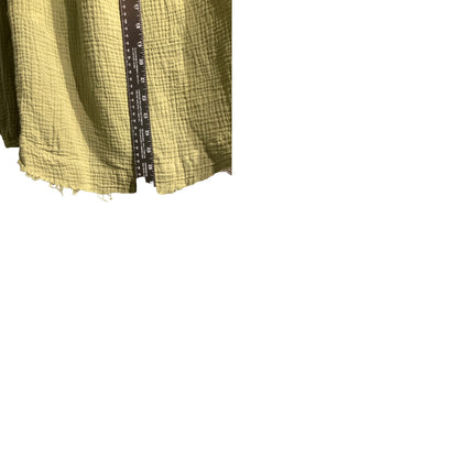 Free People Yucca Double Cloth Top Women’s L — Bohemian, Oversized, Casual