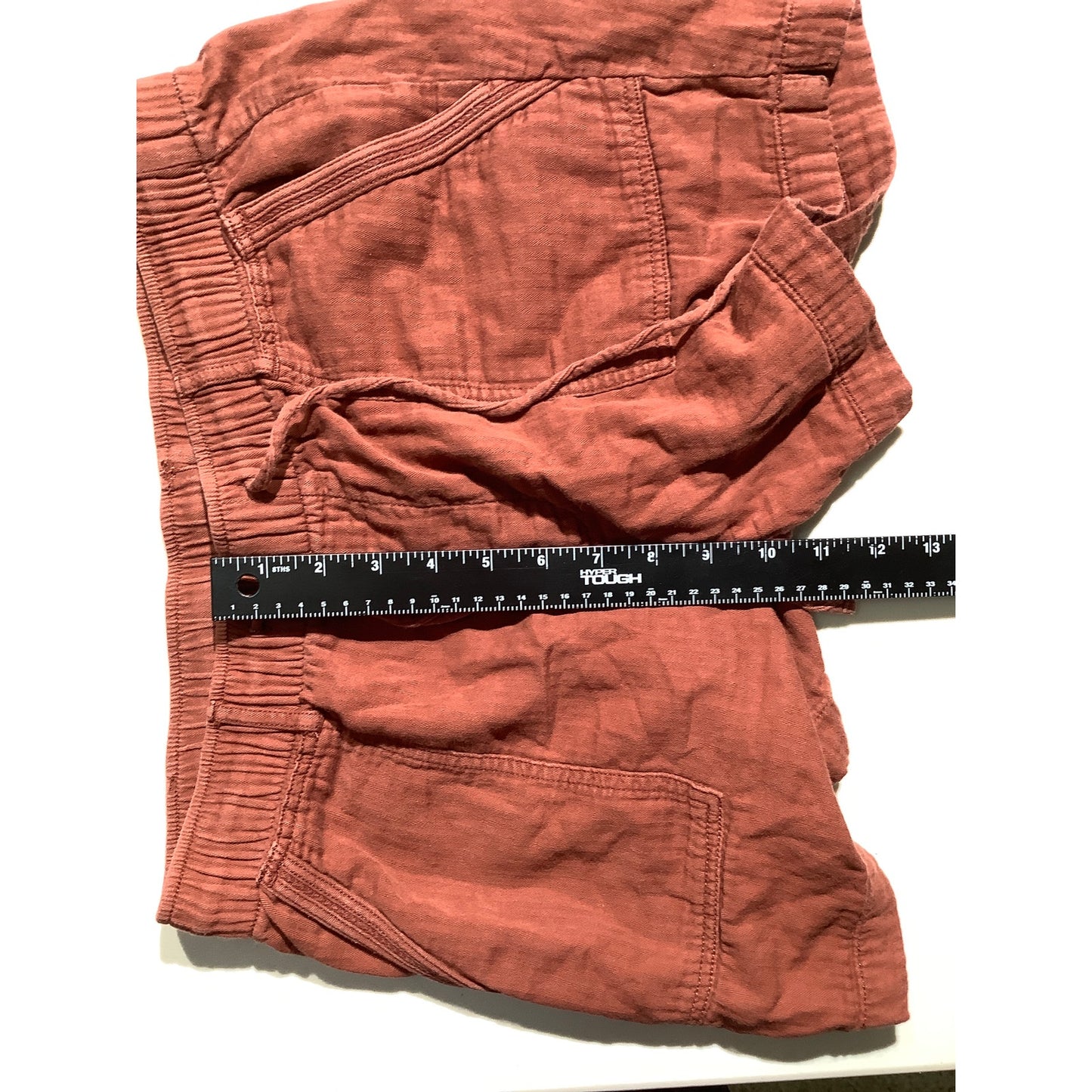 Old Navy Burnt Orange Shorts Women’s Size M – Casual, Relaxed, Stretch Waist