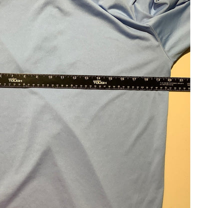 Columbia Omni-Wick Golf Polo Light Blue Men’s M — Golf, Preppy, Sporty