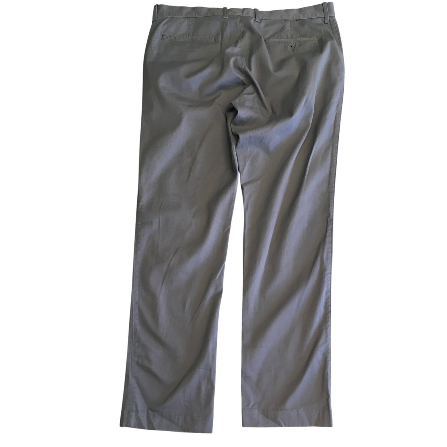 J.Crew Men's Light Gray Dress Pants 36W 34L - Classic,Casual, Versatile