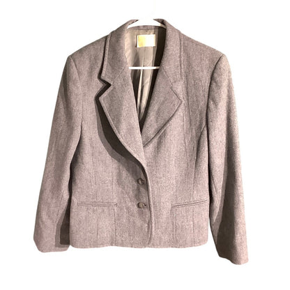 Pendleton Gray Wool Dress Blazer Women’s 16 – Classic, Tailored, Professional