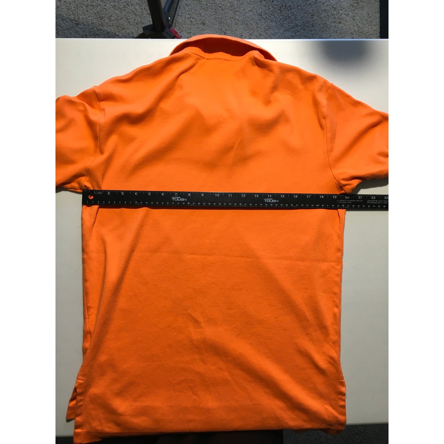 Polo Ralph Lauren Men's Orange Polo Shirt Size S - Classic, Preppy, Casual