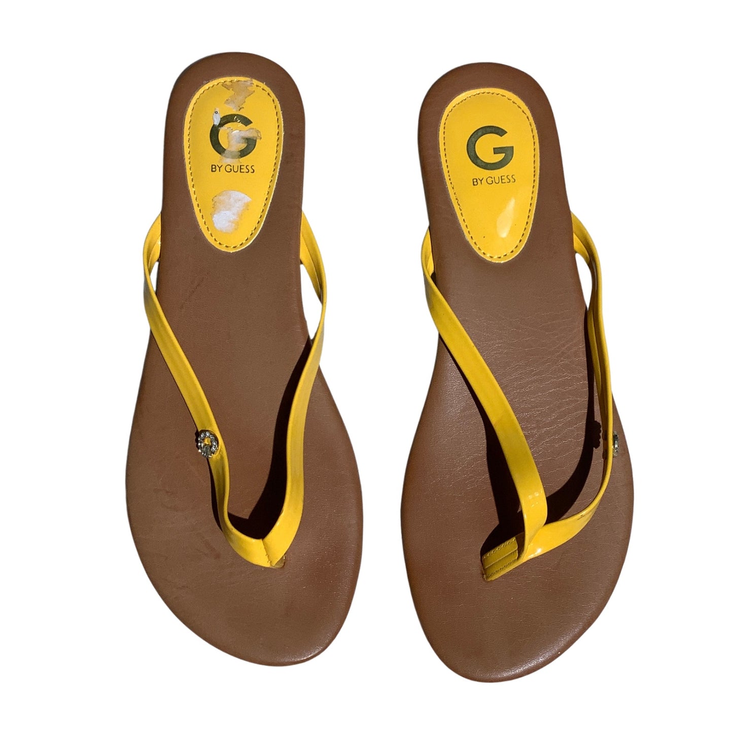 G by Guess Flip Flop Sandals Women Size 8M — Summer, Beach, Y2K