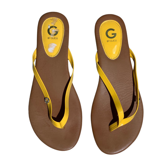 G by Guess Flip Flop Sandals Women Size 8M — Summer, Beach, Y2K