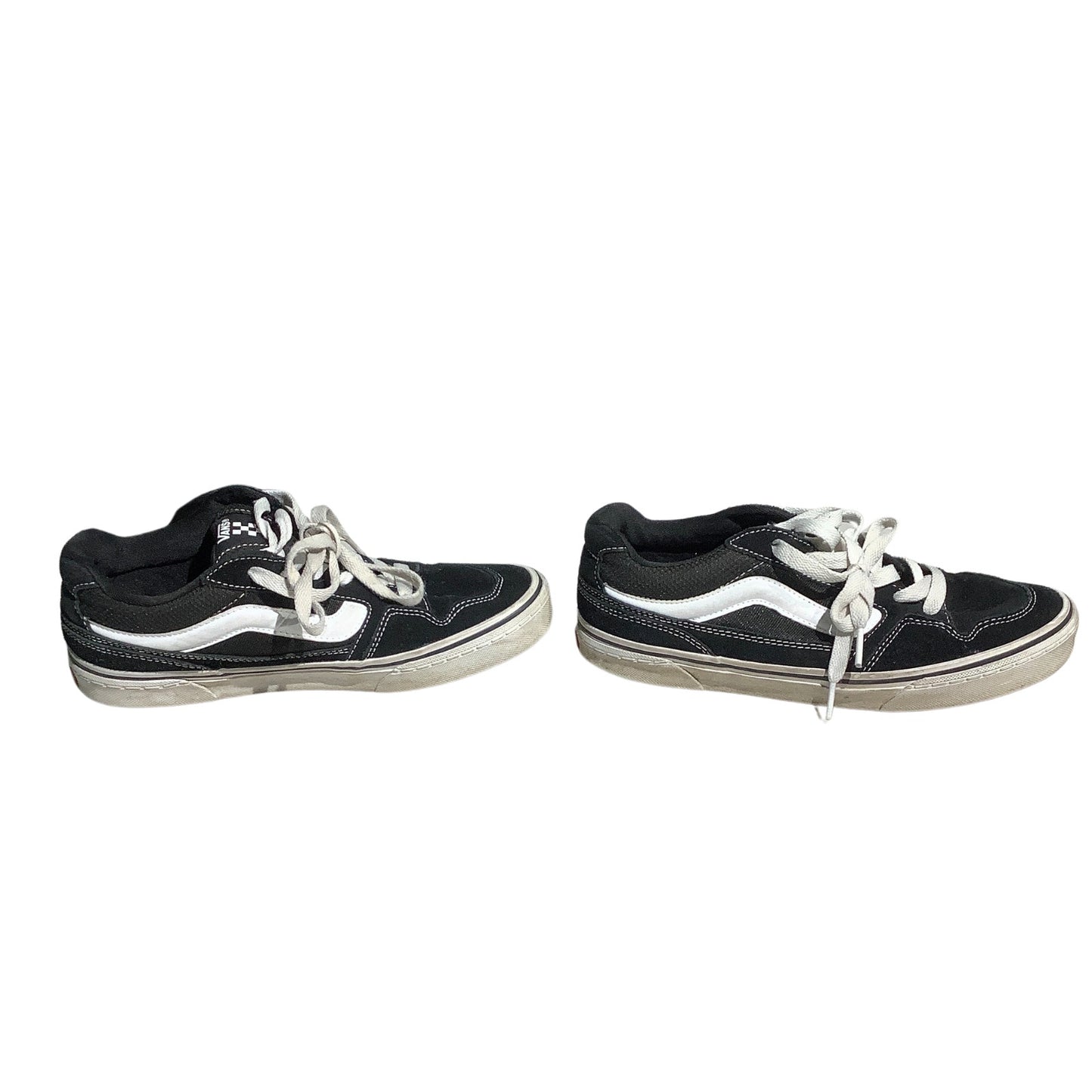 Vans Caldrone Black Suede Skate Shoes Men’s Size 8 – Classic, Casual, Low-Top