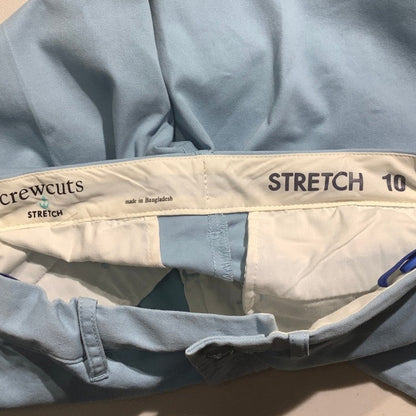 Crewcuts Powder Blue Stretch Pants Boys Size 10 — Preppy, Dressy, Everyday