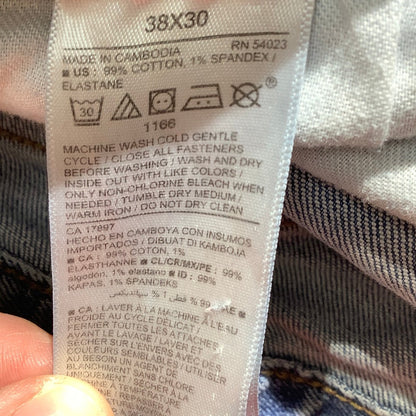 Old Navy Denim Blue Bootcut Flex Jeans Men’s 38x30 — Western, Casual, Y2K