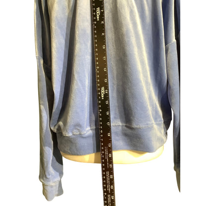 Truth by Republic Velour Zip-Up Hoodie Women’s S — Y2K, Athleisure, Lounge