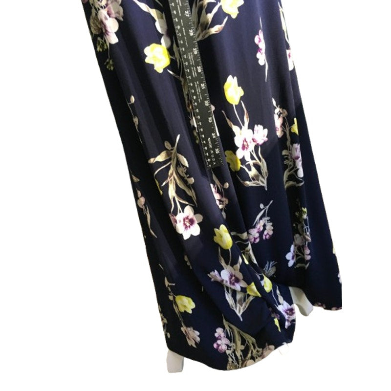 New York & Company Floral Maxi Dress Size M - Elegant, Feminine, Cottagecore