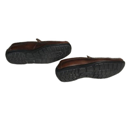 Ecco Brown Leather Loafers Size 42 - Classic, Comfortable, Versatile