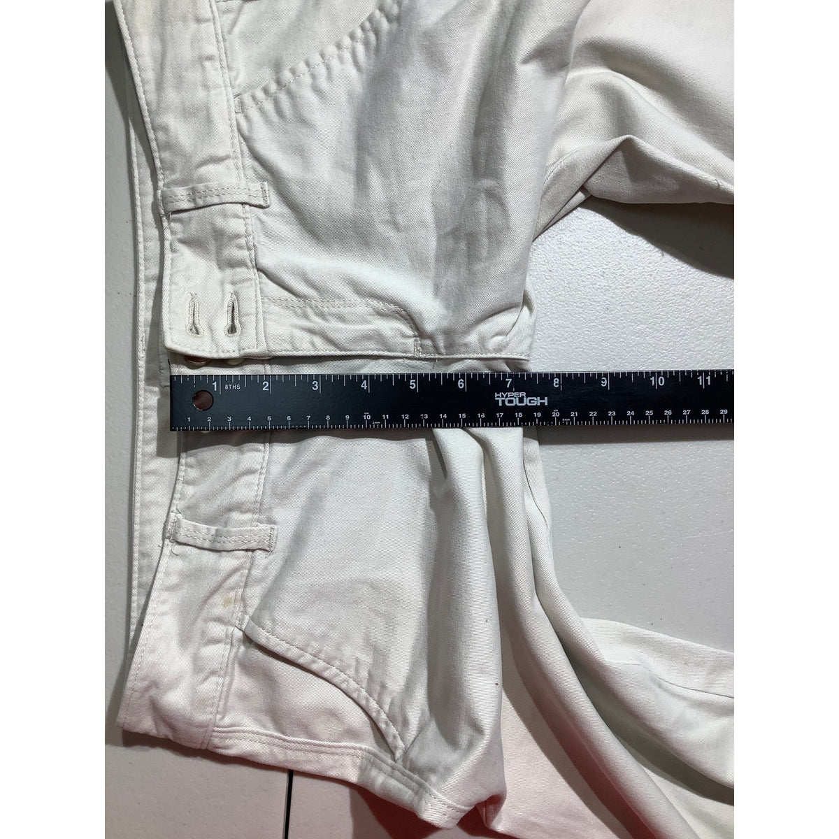 American Eagle Women's 4 Long Khaki Flare Casual Pants Y2K Preppy