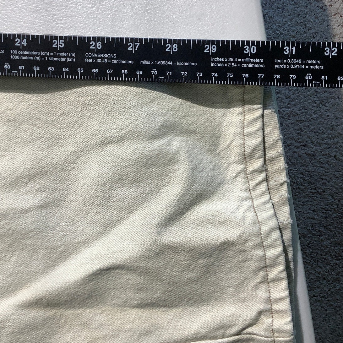 Hunt Club Light Beige Jeans Men’s 38W 32L - Wide Leg, Casual, Vintage-Inspired