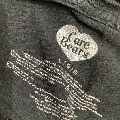 Care Bears Black Graphic Tee Size L - Y2K, Nostalgic, Playful
