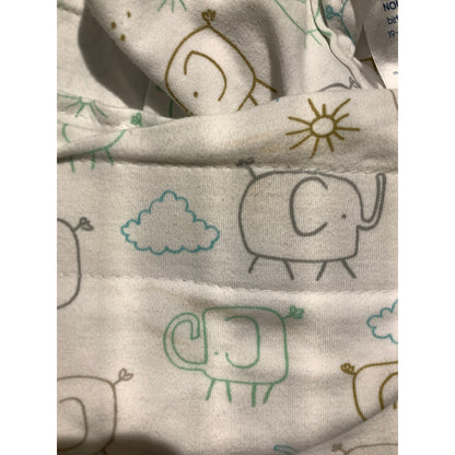 Halo Elephant Print Swaddle SleepSack Infant Newborn — Soft, Sleepwear, Baby