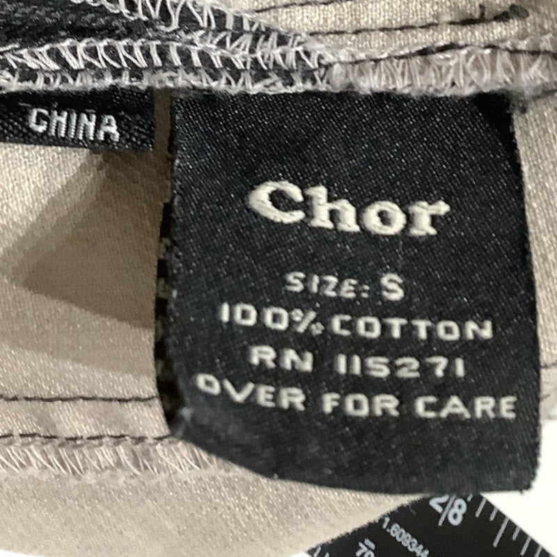 Chor Grey Jean Vest Size Small - Grunge, Edgy, Streetwear
