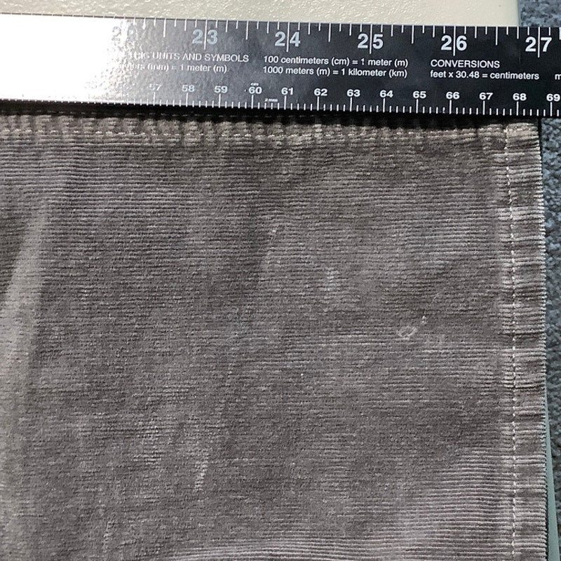 Talbots Light Gray Corduroy Pants Women’s 16P - Soft, Casual, Flawless Fit