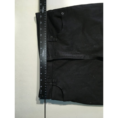 Abercrombie & Fitch Black Jeans Size 6R/28 – Grunge, Y2K, Streetwear