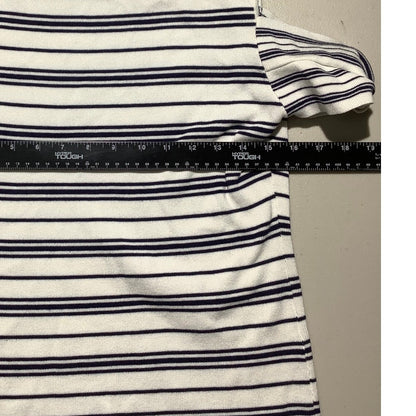 Vila Milano Striped Top Women’s Size Medium — Off Shoulder, Casual, Chic