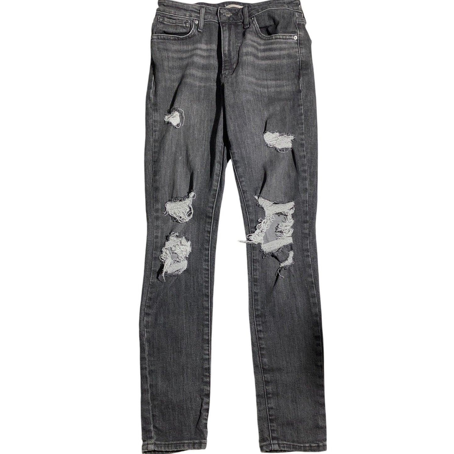 Levi’s 721 High Rise Skinny Jeans Women’s Sz 27 — Distressed, Streetwear, Modern