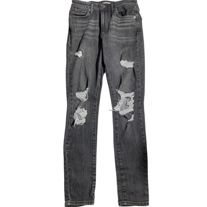 Levi’s 721 High Rise Skinny Jeans Women’s Sz 27 — Distressed, Streetwear, Modern