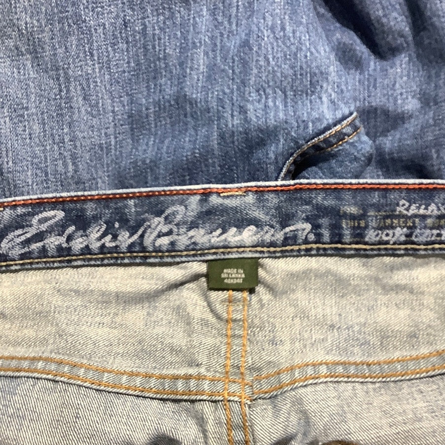 Eddie Bauer Relaxed Fit Jeans Men’s Size 42W 34L — Classic, Durable, Casual