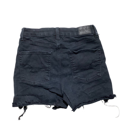American Eagle Distressed Denim Shorts Women’s Size 6 — Hi-Rise, Raw Hem, Casual
