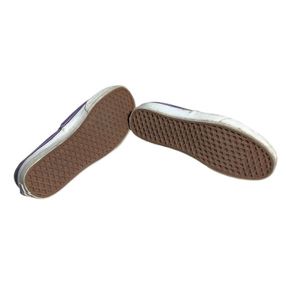 Vans Unisex Shoes Size 8.5 — Purple, Canvas, Slip-On