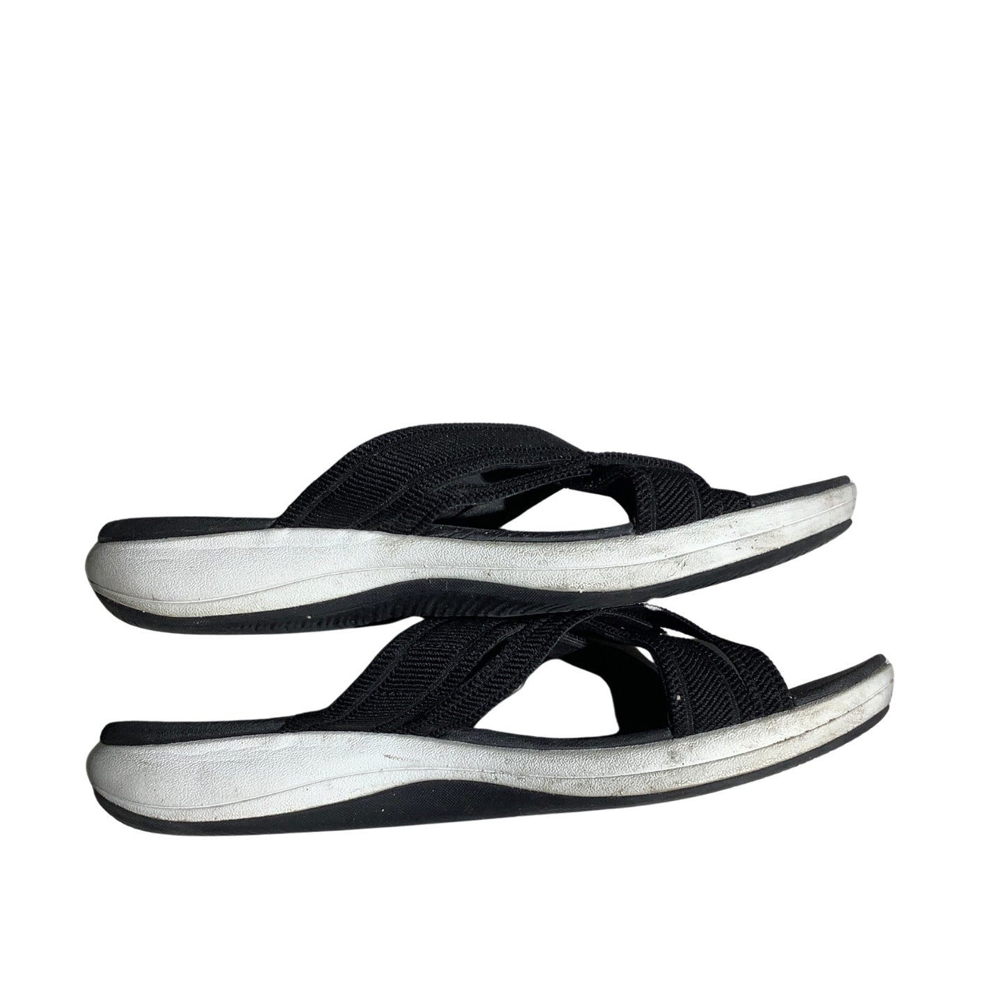 Clarks Mira Isle Cloudsteppers Sandals Women Size 9.5—Comfort, Casual,Minimalist