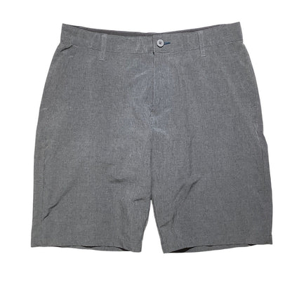 Tapa Threads Heather Gray Hybrid Chino Shorts Men’s 34 — Golf, Outdoor, Coastal