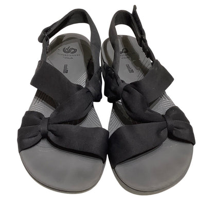 Clarks Cloudsteppers Black Sandals Size 8 - Comfort, Casual, Lightweight