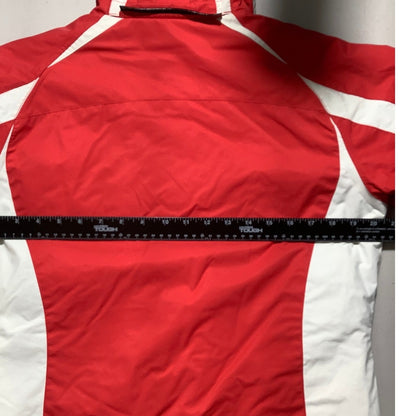 Spyder Women’s Ski Jacket Size 8 Red/White – Performance, Insulated, Sporty