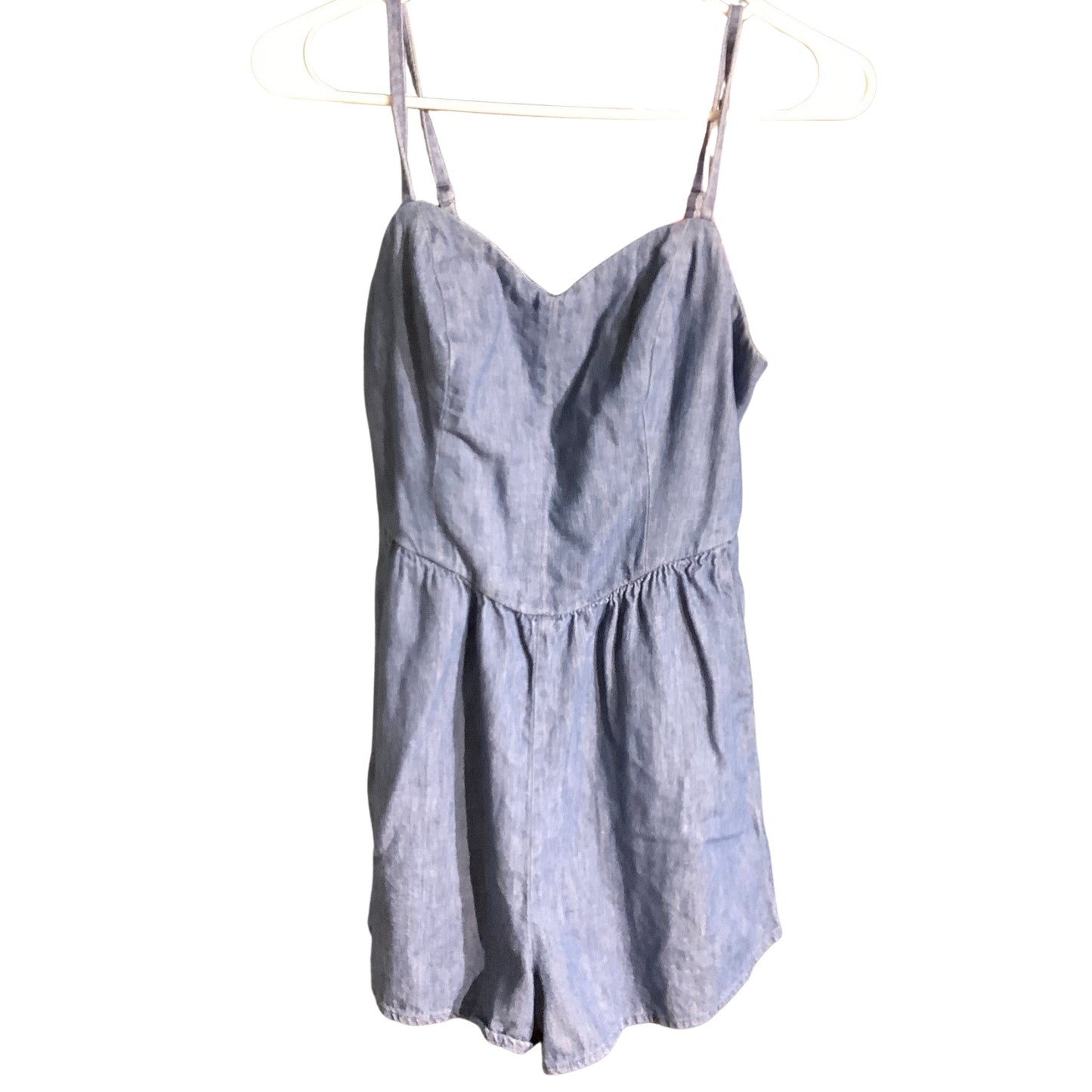Old Navy Fit & Flare Cami Romper Women's Size XS Blue — Casual, Summer, Beachy