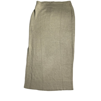 Meshki Brittany Knit Midi Skirt Women’s Size XL NWT — Minimalist, Cozy, Modern