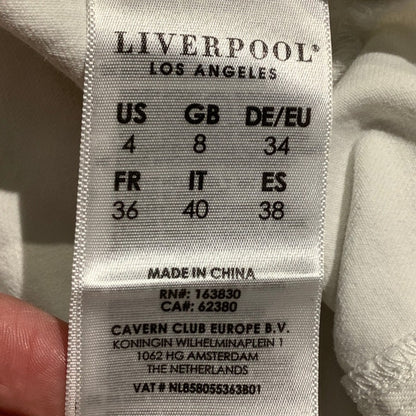 Liverpool White Bermuda Shorts Women’s Size 4 — Casual, Summer, Stretch