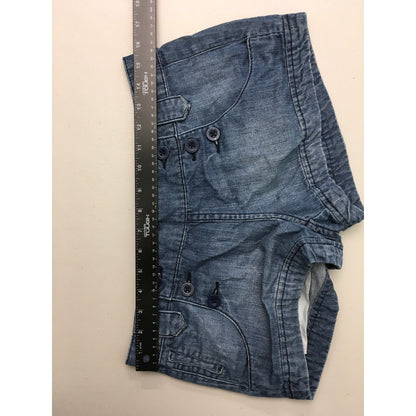 American Eagle Denim Button Fly Shorts  Size 6 - Y2K, Casual, Streetwear