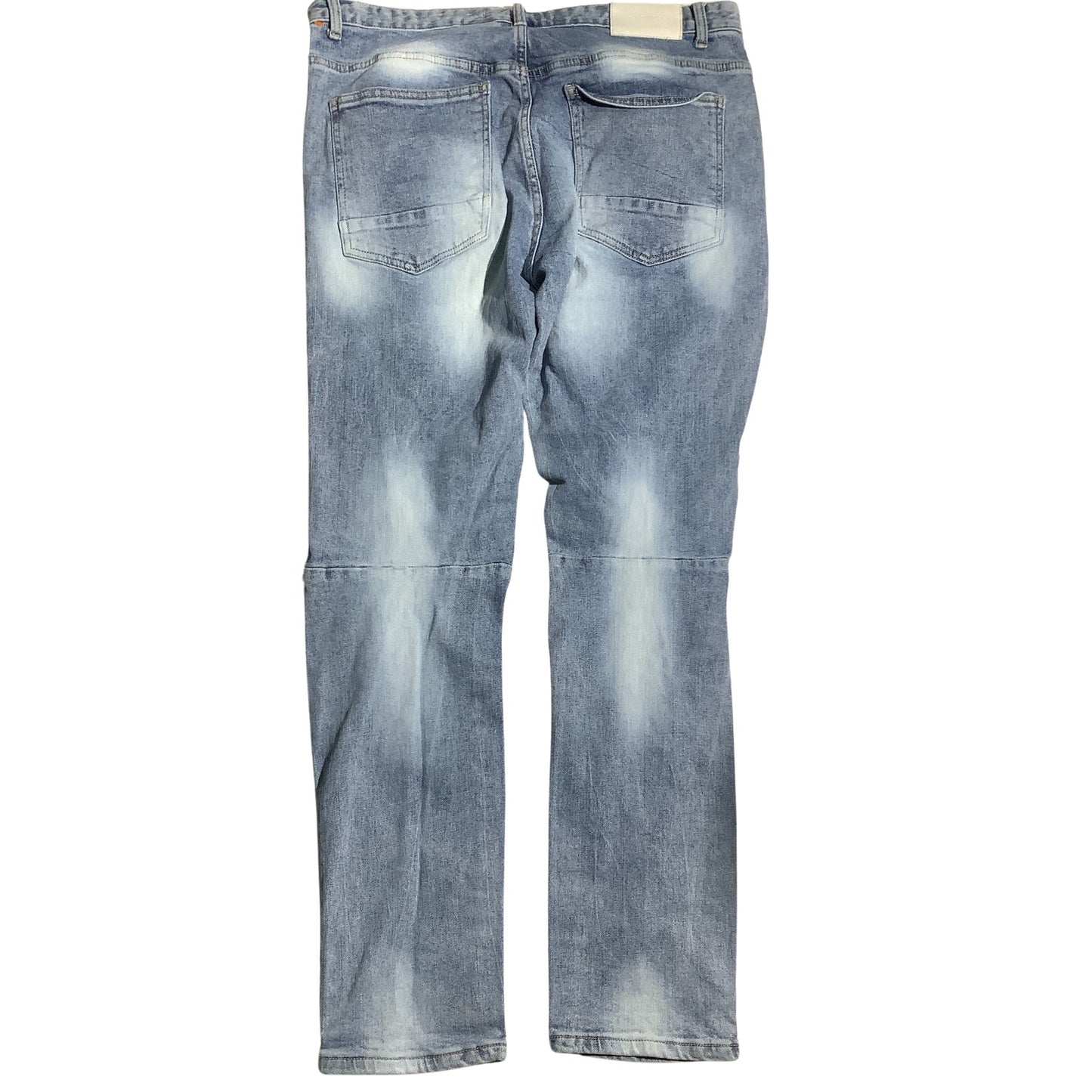 Kloud 9 Distressed Jeans Men’s Size 36x32 — Paint Splatter, Streetwear, Slim