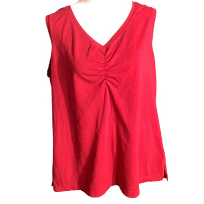 Eddie Bauer Sleeveless Top Women’s Size XL – Casual, Comfy, Bold