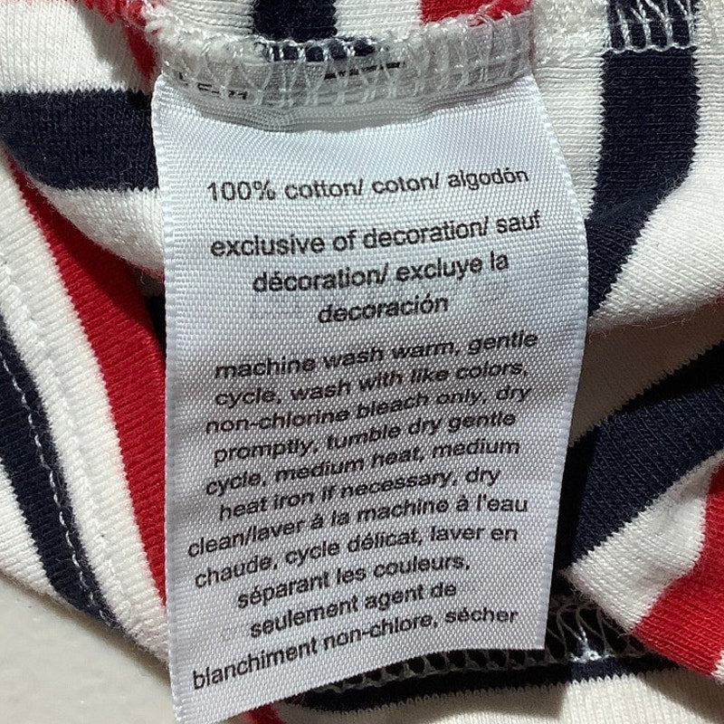 Tommy Hilfiger Striped T-Shirt Women’s Small — Preppy, Nautical, Coastal