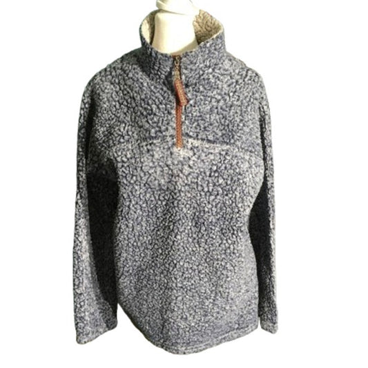 American Outdoor Co True Grit 1/4 Zip Fleece Pullover XS - Cozy, Casual, Outdoor