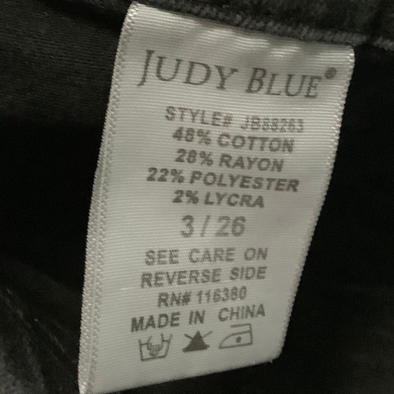 Judy Blue Black Skinny Fit Pull-On Jeans 3/26 - Minimalist, Streetwear, Casual