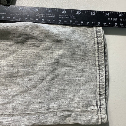 True Religion Gray Moto Jeans Size 38 – Streetwear, Grunge, Distressed FLAW