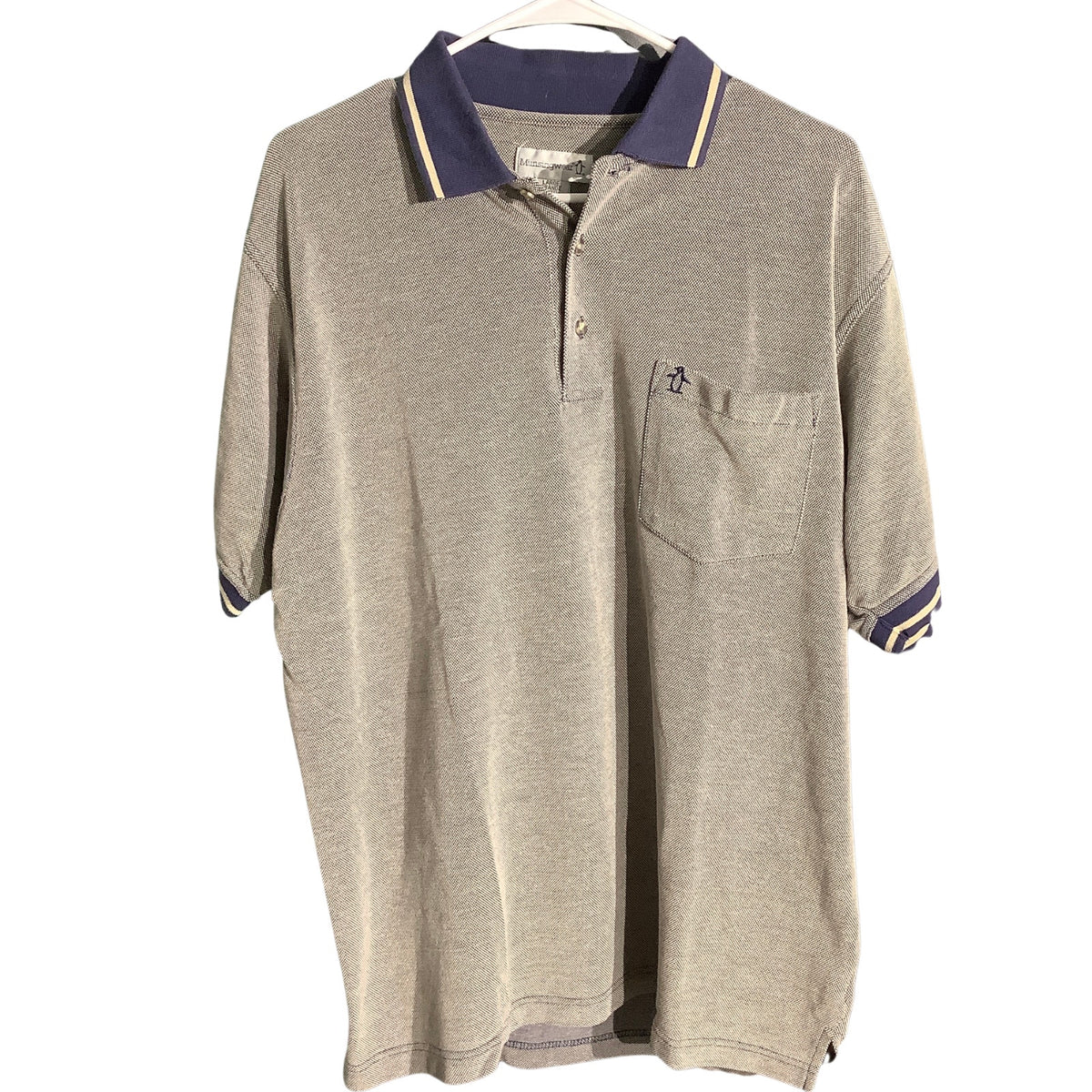 Munsingwear Men’s Large Classic Knit Polo — Retro, Preppy, Classic