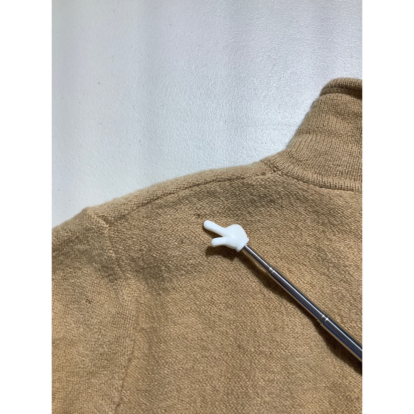 Karen Scott Womens Size M Wool Coat – Toggle Button Front, Long Sleeve, Casual