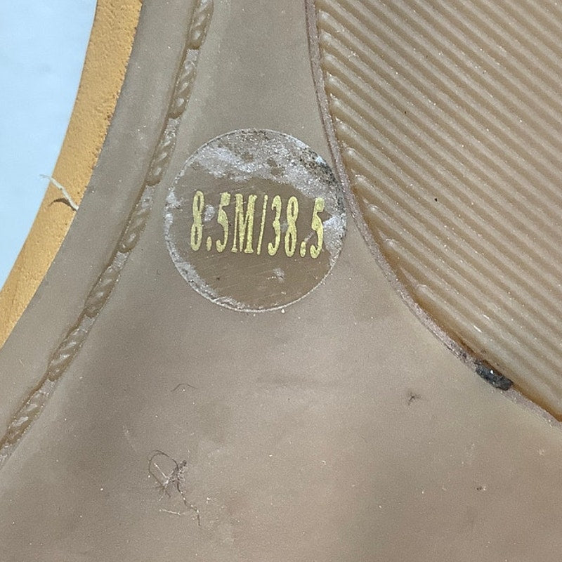 Lucky Brand Wekka Fringe Flat Sandals Women Size 8.5M— Boho, Festival, Summer