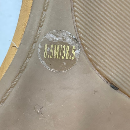 Lucky Brand Wekka Fringe Flat Sandals Women Size 8.5M— Boho, Festival, Summer